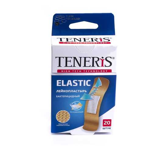 Пластырь Teneris Elastic бактерицидный с ионами серебра на тканевой основе 20 шт. в Аптека Норма