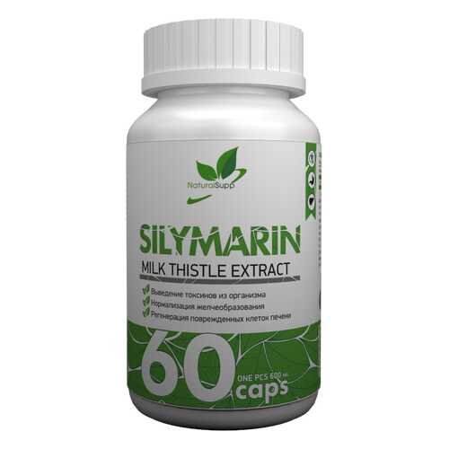 Для печени силимарин NATURALSUPP Silymarin капсулы 60 шт. в Аптека Норма