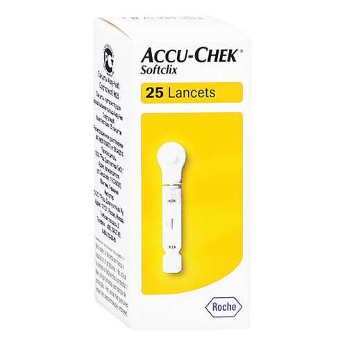 Ланцеты ROCHE Accu-Chek Софткликс 25 шт. в Аптека Норма