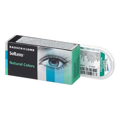 Контактные линзы SofLens Natural Colors 2 линзы -1,00 indigo в Аптека Норма