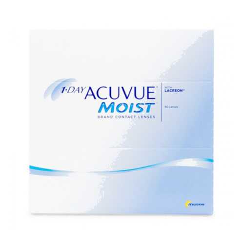 Контактные линзы 1-Day Acuvue Moist 90 линз R 8,5 -1,75 в Аптека Норма
