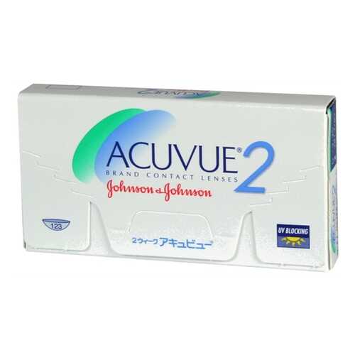 Контактные линзы Acuvue 2 6 линз R 8,3 -8,50 в Аптека Норма