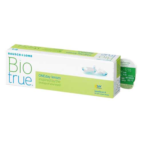 Контактные линзы Biotrue ONEday 30 линз -2,75 в Аптека Норма