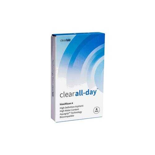 Контактные линзы ClearLab Clear All-Day 6 линз R 8.6 -04,00 в Аптека Норма