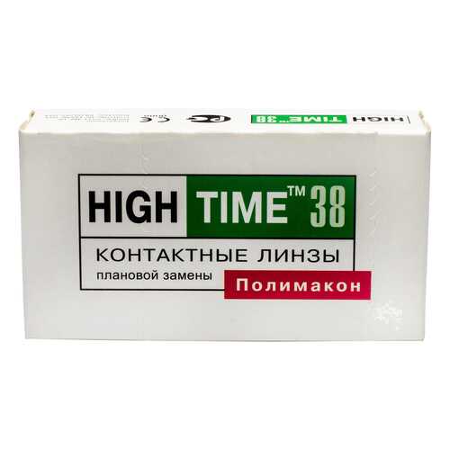 Контактные линзы High Time 38 4 линзы R 8,6 -2,75 в Аптека Норма