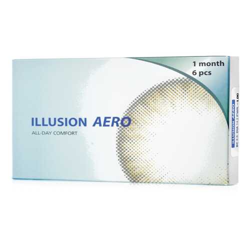 Контактные линзы ILLUSION Aero 6 линз R 8.6 -0.5D в Аптека Норма