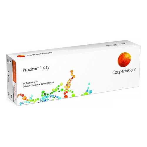 Контактные линзы Proclear 1 Day 30 линз R 8,7 -10,00 в Аптека Норма