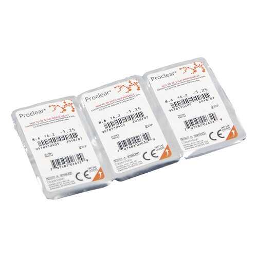 Контактные линзы Proclear 3 линзы R 8,6 -5,75 в Аптека Норма
