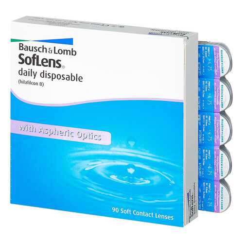 Контактные линзы Soflens Daily Disposable 90 линз -2,25 в Аптека Норма