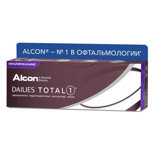 Контактные линзы Dailies Total1 Multifocal 30 линз High +2 R 8,5 -8,00 в Аптека Норма