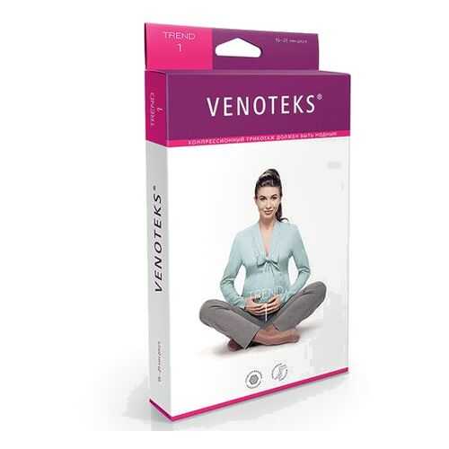 Колготки VENOTEKS TREND для беременных 1 класса 1C405, черный, р.S в Аптека Норма