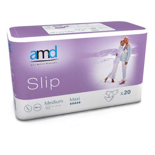 Подгузники для взрослых AMD Slip MAXI M 20 шт. в Аптека Норма