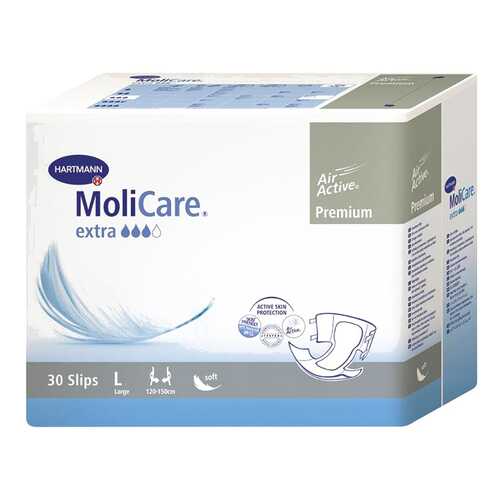 Подгузники Hartmann MoliCare Premium extra soft L 30 шт в Аптека Норма