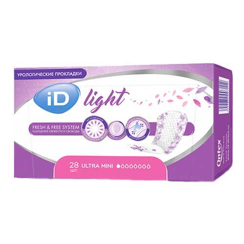 Урологические прокладки iD light mini 28 шт. в Аптека Норма