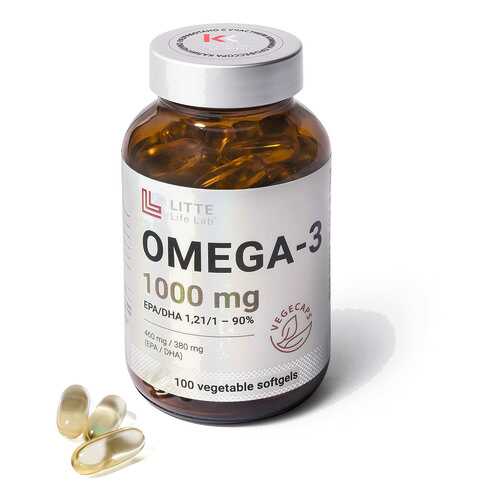 ОМЕГА-3 Litte Life Lab 1000 мг капсулы 100 шт. в Аптека Норма