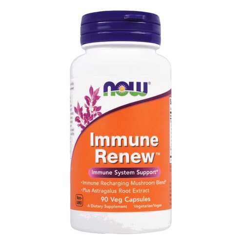 Добавка для иммунитета NOW Immune Renew 90 капс. натуральный в Аптека Норма